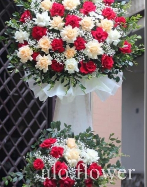 hoa chuc mung khai truong cong ty