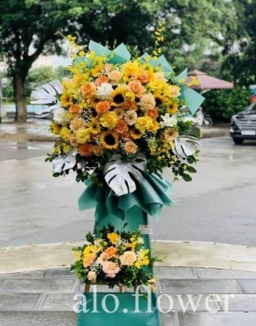 lang hoa khai truong dep